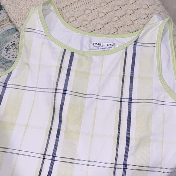 Wimbledon vintage sleeveless top size medium - Picture 4 of 4